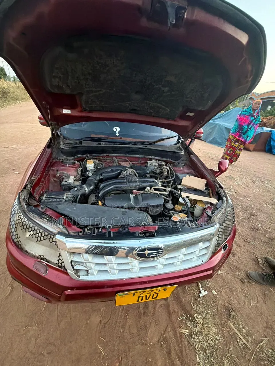Subaru Forester 2004 Red