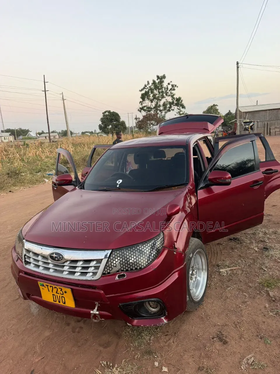 Subaru Forester 2004 Red