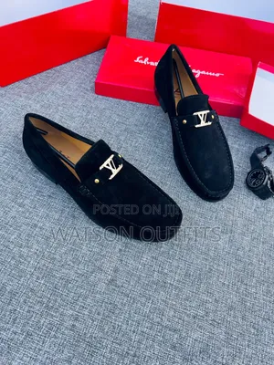 Bally Lv Gucci Salvatore Feragamo Brands Men's Leather Loafer Shoes