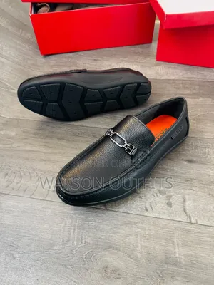 Bally Lv Gucci Salvatore Feragamo Brands Men's Leather Loafer Shoes