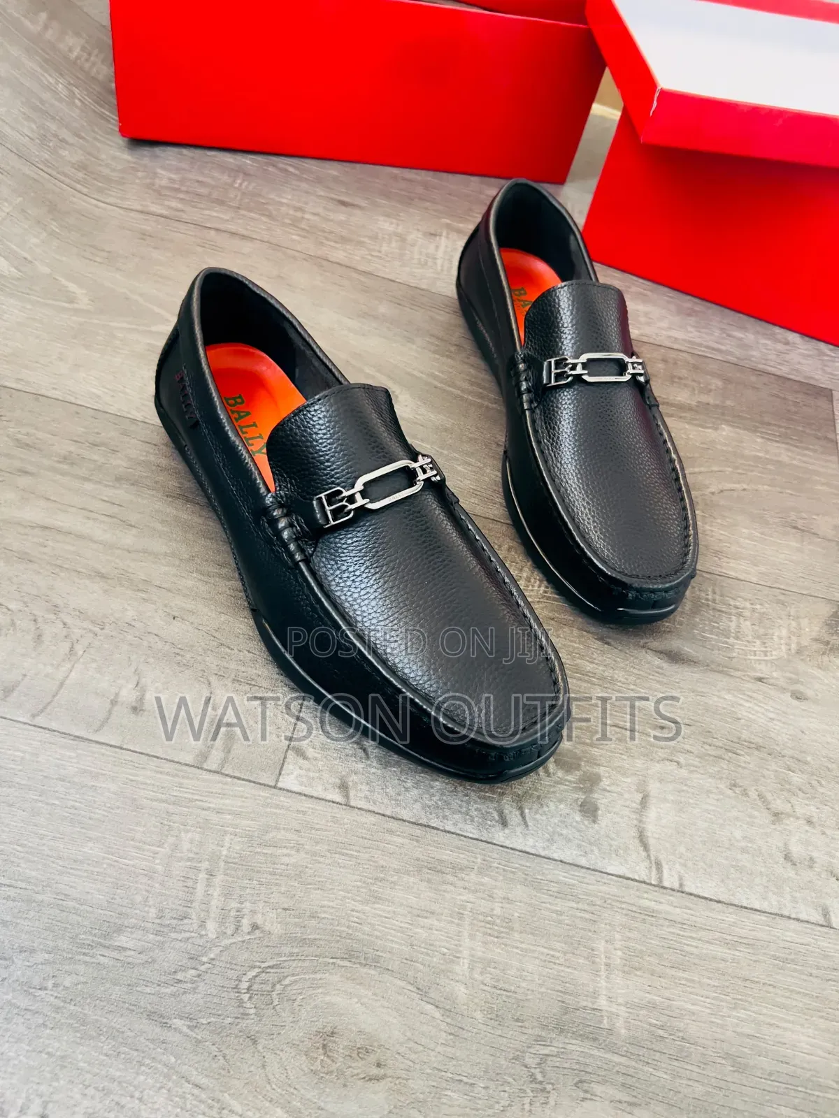 Bally Lv Gucci Salvatore Feragamo Brands Men's Leather Loafer Shoes