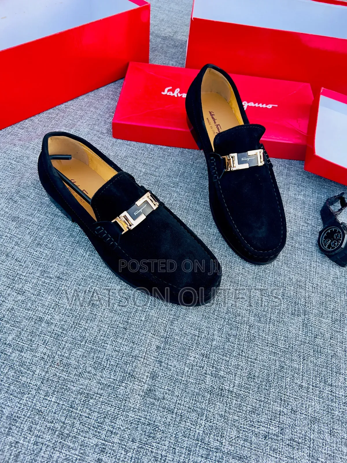 Bally Lv Gucci Salvatore Feragamo Brands Men's Leather Loafer Shoes
