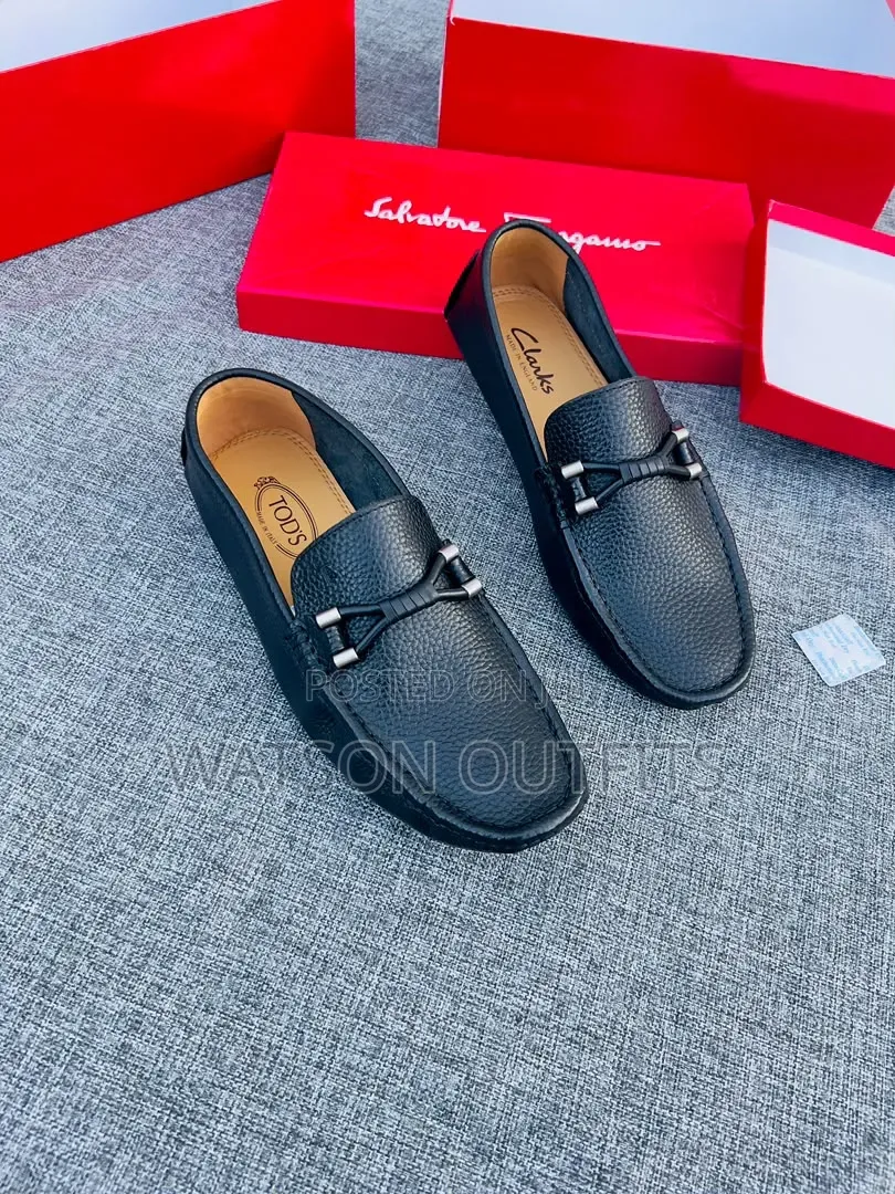 Bally Lv Gucci Salvatore Feragamo Brands Men's Leather Loafer Shoes