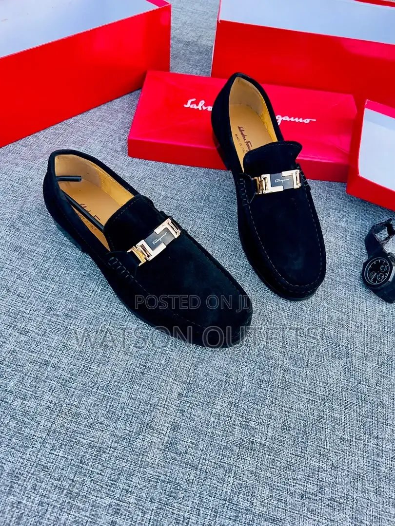 Bally Lv Gucci Salvatore Feragamo Brands Men's Leather Loafer Shoes