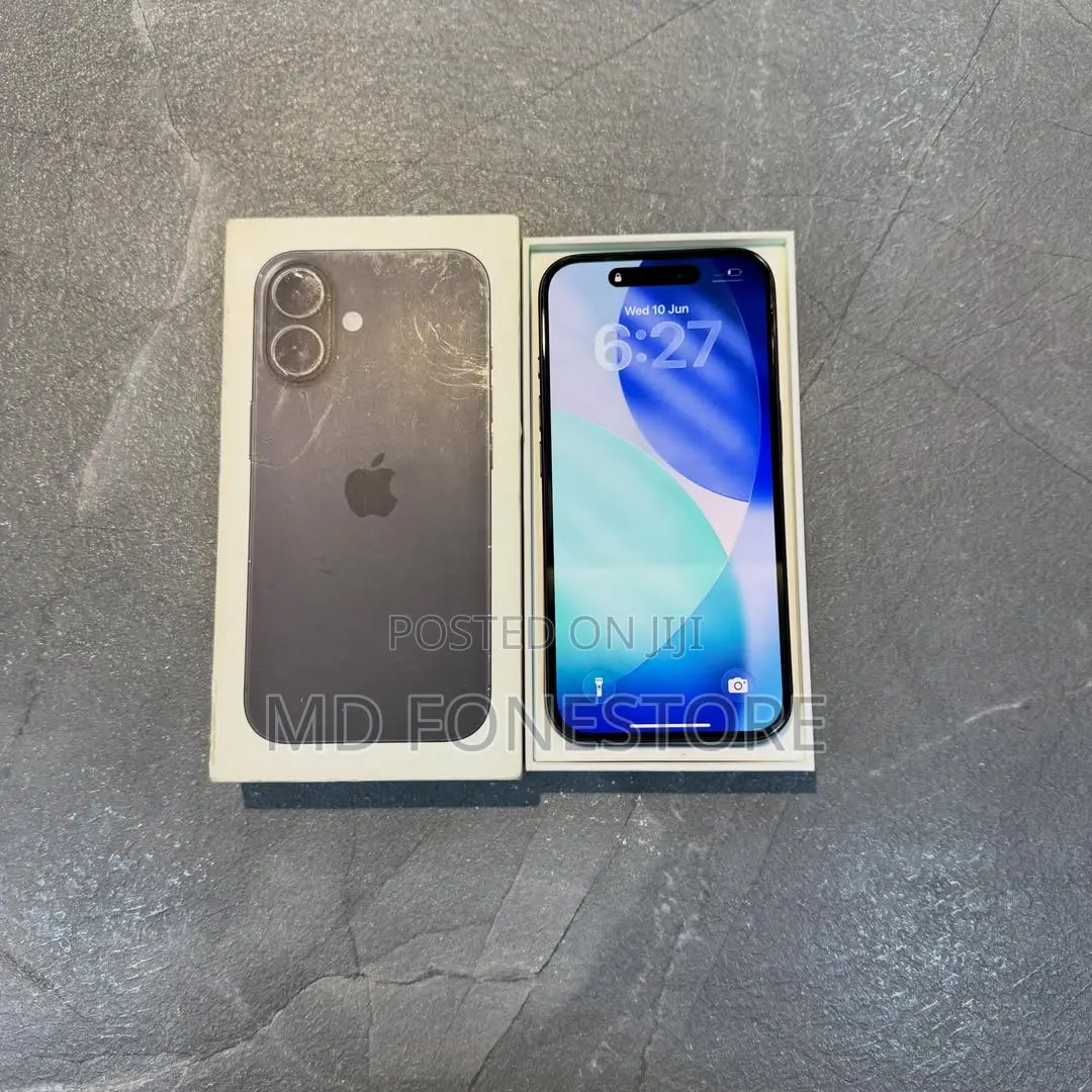 New Apple iPhone 16 256 GB Black