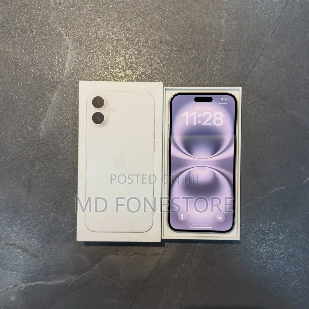 New Apple iPhone 16 Plus 256 GB White