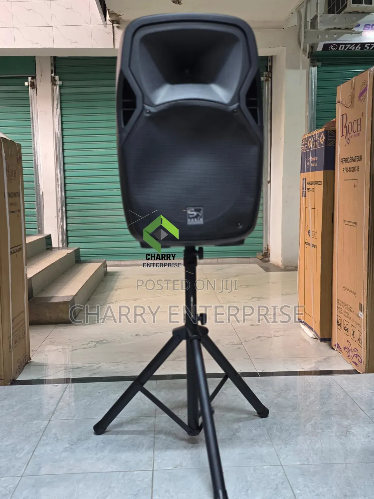 Sy Audio 15" Powerful Rechargeable Speaker Stand 1500w for Business
