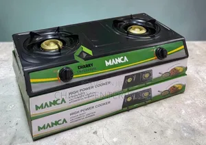MANCA Gas Stove 2Plates Jiko La Gesi Pleti 2