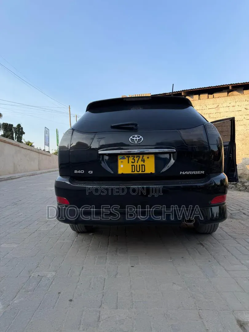 Toyota Harrier 2007 Black
