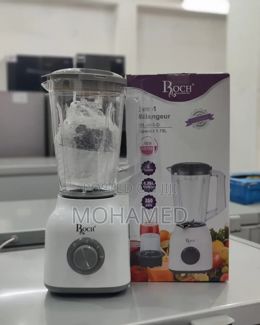 Roch Blender
 Model: RBL-358-D
 Capacity: 1.75 Litres