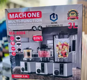 MACH ONE Heavy Duty Multifunction Blender/Food PROCESSOR With 3 Litres