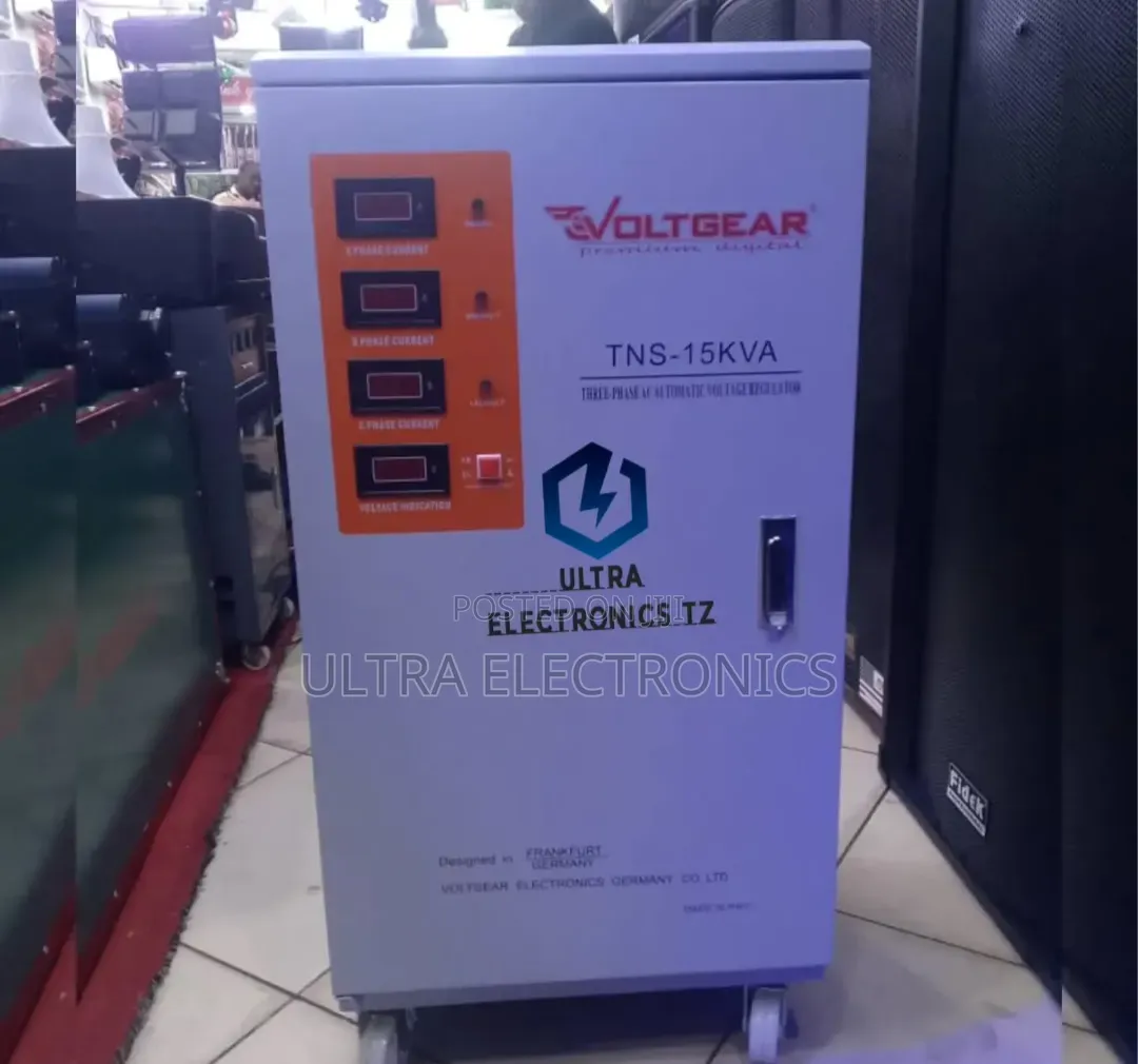 VOLTGEAR AUTOMATIC Voltage Regulator/Stabilizer From GERMANY (15 KVA)