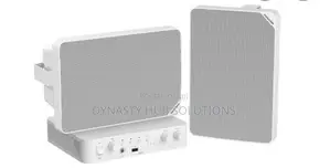 DS-QAE1KA80120-2 80W Smart IP Amplifier+2pc 20W Analog Cabinet Speaker
