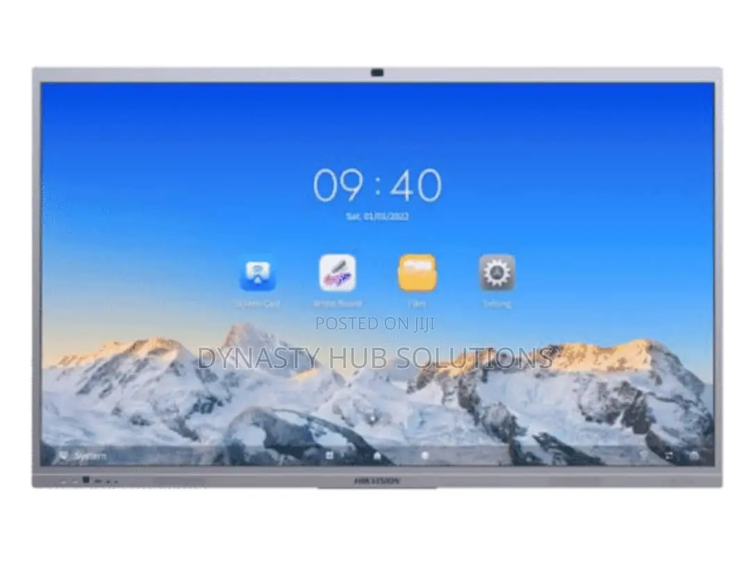 DS-D5C75RB/B (EDLA) Interactive Touch Display - With Inbuilt Camera