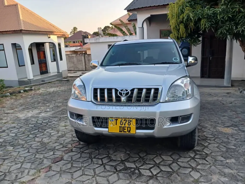 Toyota Land Cruiser Prado 2003 Silver