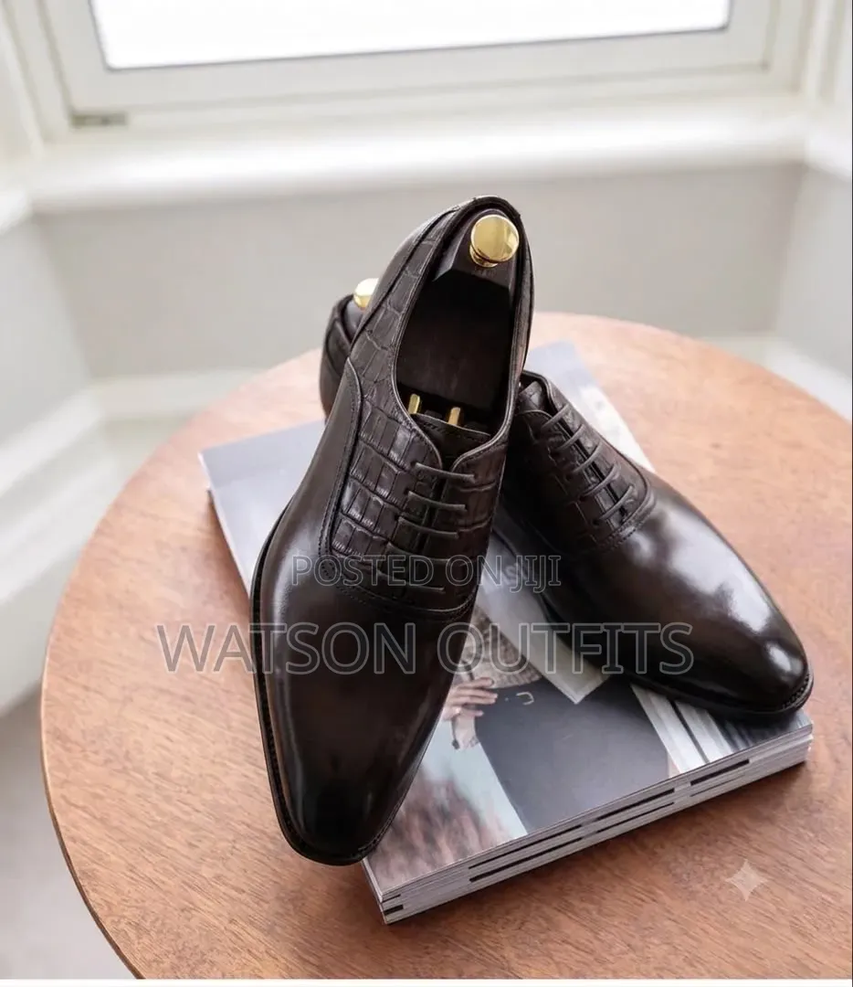 4 Brands 2 Colours Men's Leather Shoes Original