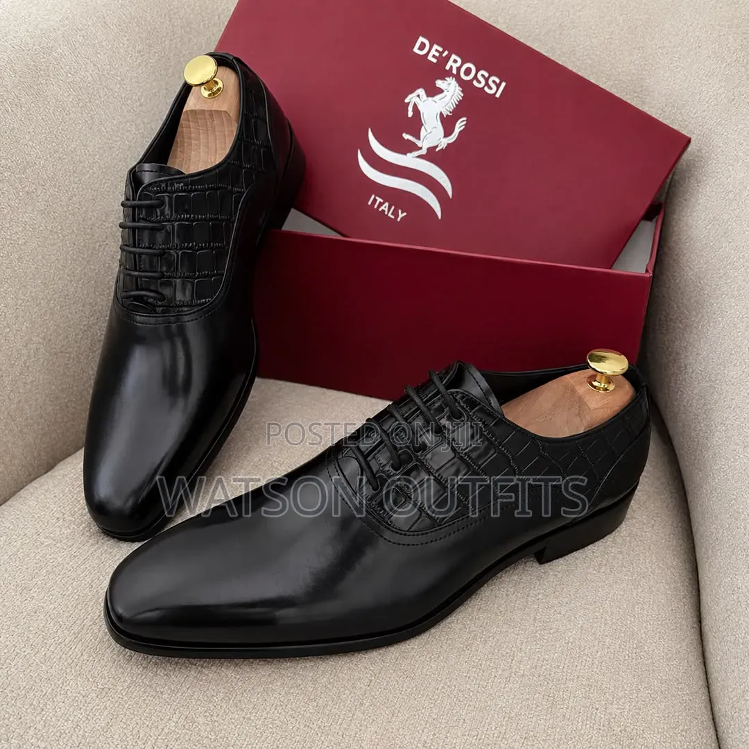 4 Brands 2 Colours Men's Leather Shoes Original