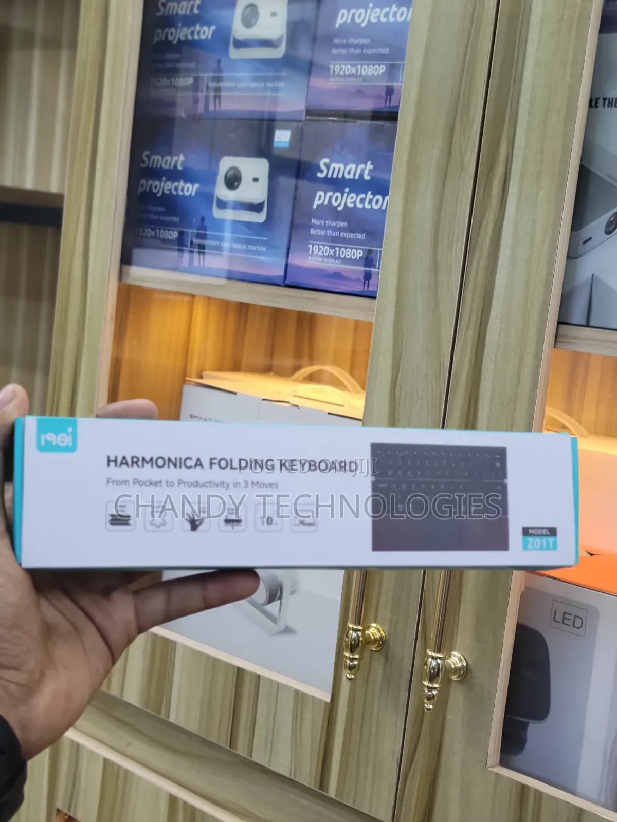 Harmonica Wireless BlueFolding Keyboard