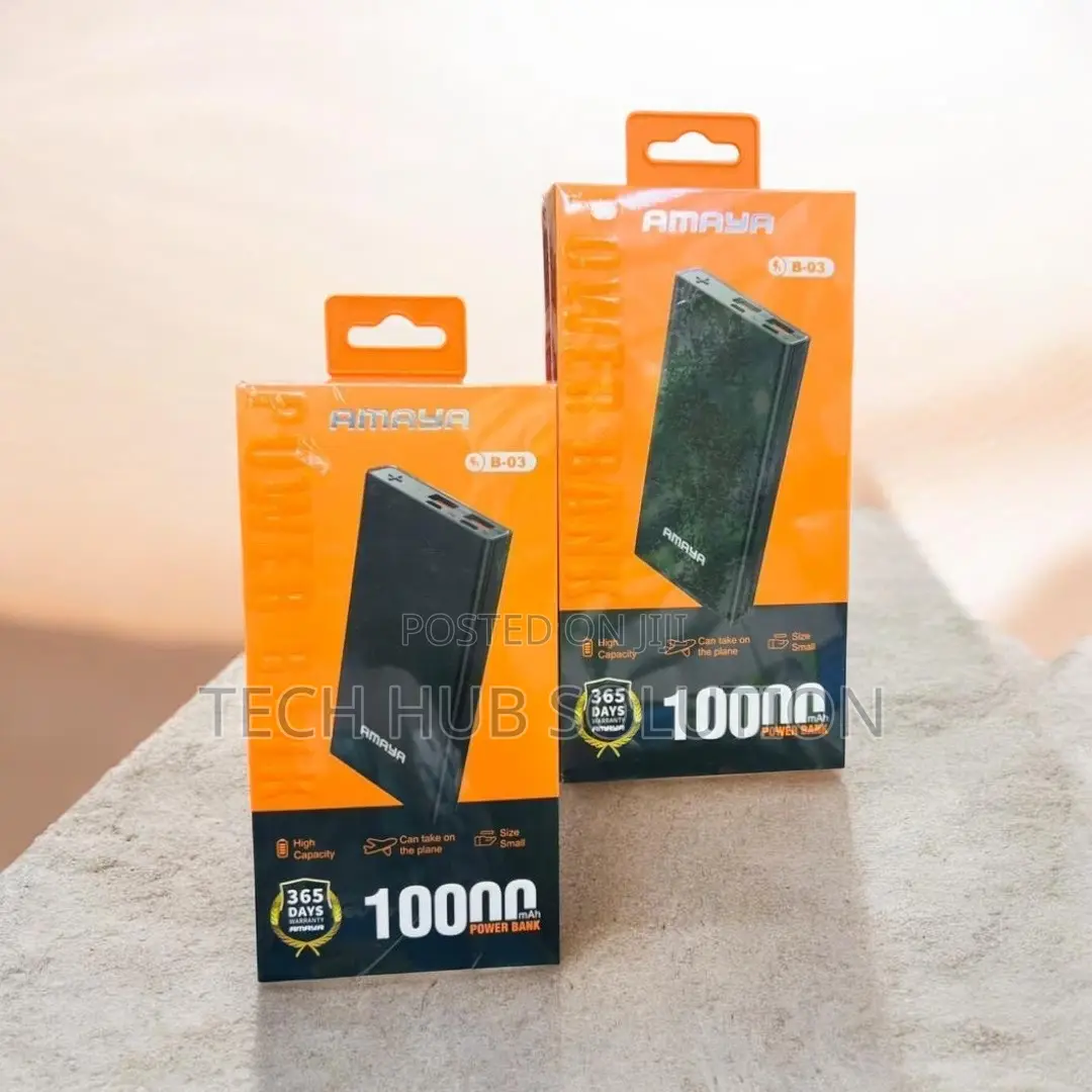 Amaya 10000mAh Power Bank – Portable Charger