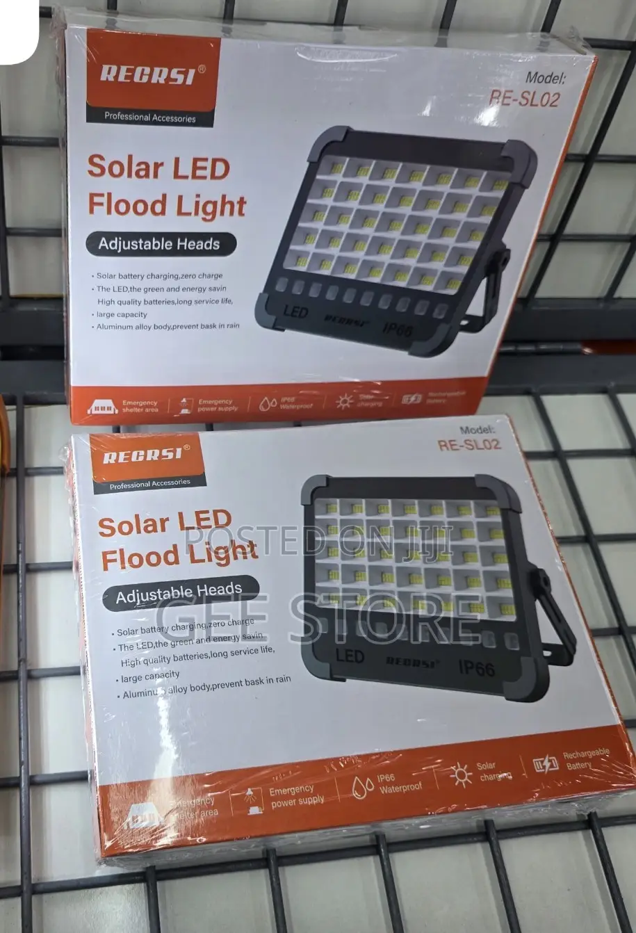Recrsi Solar LED Flood Light Model RE-SL02