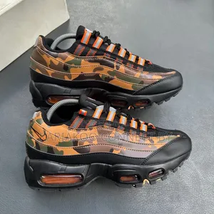 Viatu Vya Mazoezi Na Pamba Za Kijanja(air Max 95 )