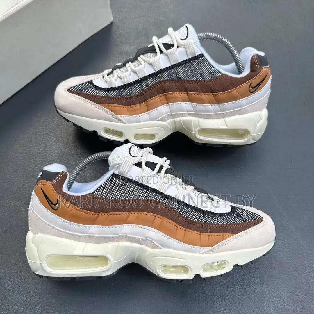 Viatu Vya Mazoezi Na Pamba Za Kijanja(air Max 95 )