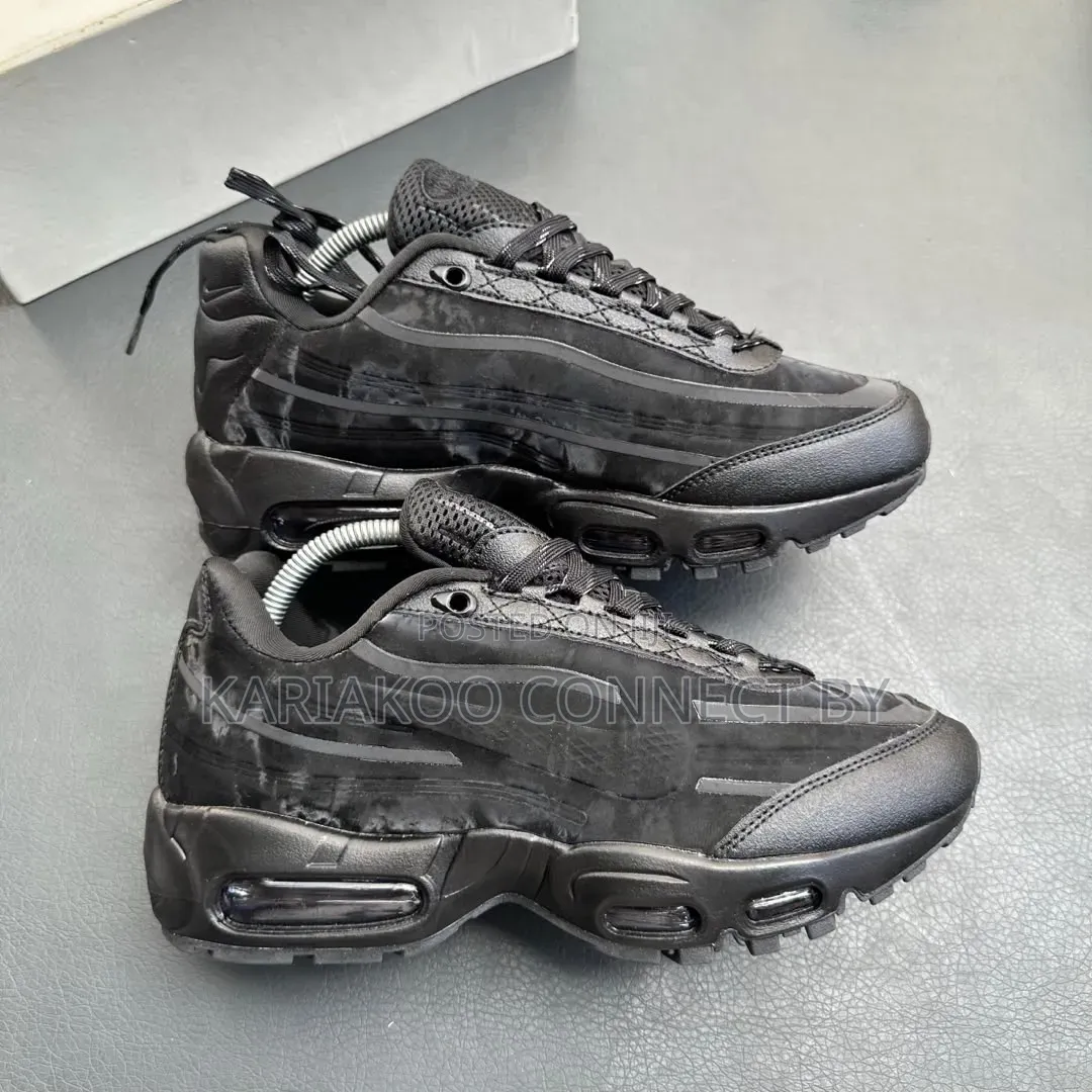 Viatu Vya Mazoezi Na Pamba Za Kijanja(air Max 95 )