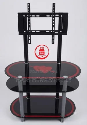 The Cupid Arrow Glass TV Mount Console (Showcase+ TV Brackets)