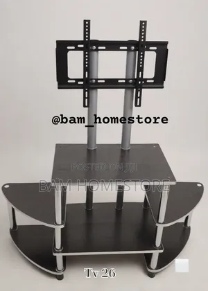 The Rustic Wood-Grain TV Mount Console(showcase + TV Brackets)