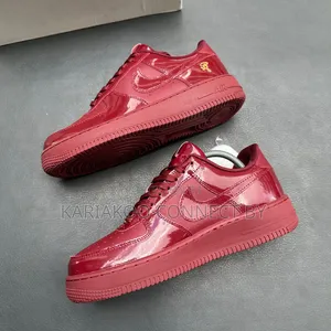 Quality Glossy Patent Leather Sneakers (Nike Air Force 1 Special)