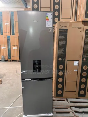 Midea 268L No Frost Bottom Freezer Refrigerator – With Water Dispenser