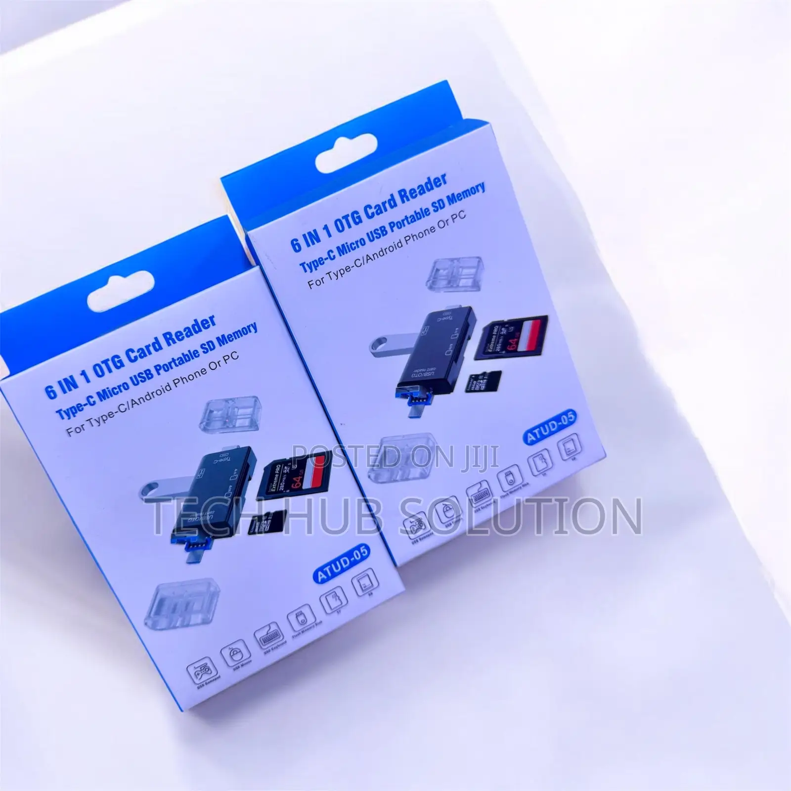 6-in-1 OTG Card Reader