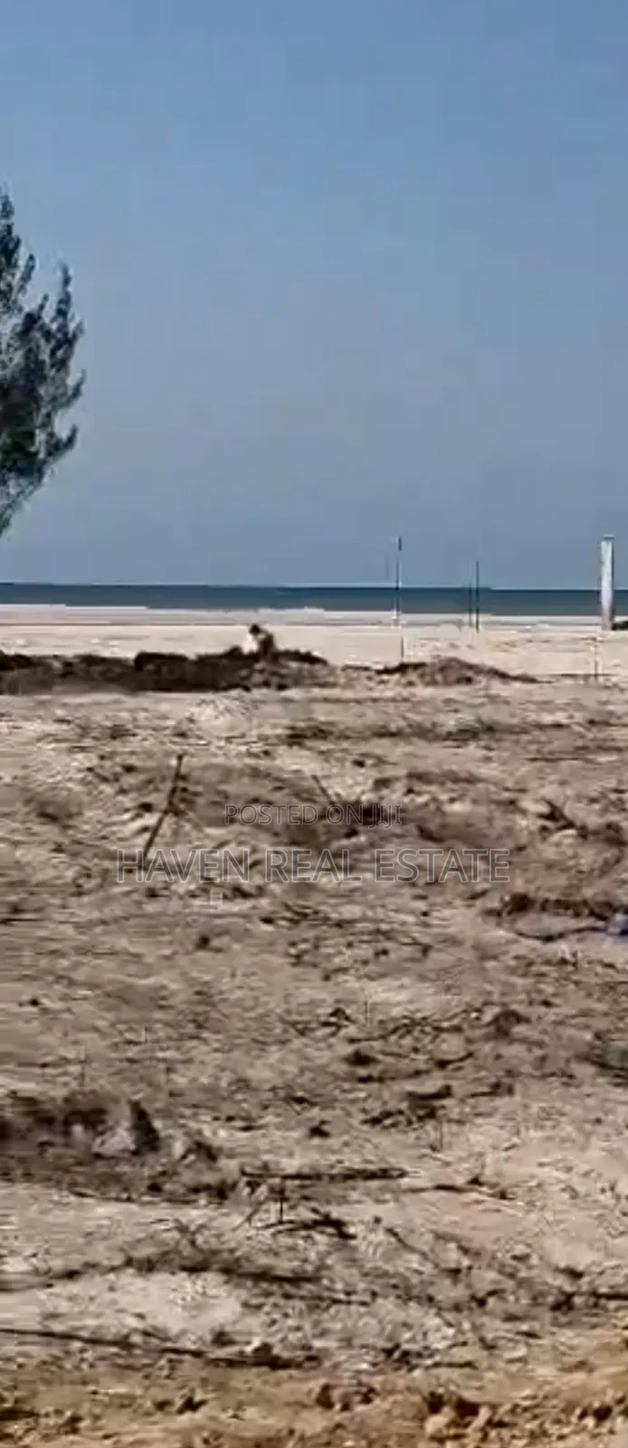Beach Plot for Sale at Kigamboni