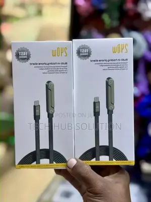 240W Built-in Folding Phone Stand – Fast Charging Cable