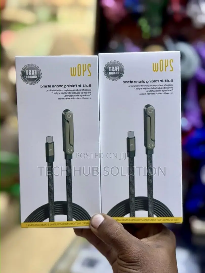 240W Built-in Folding Phone Stand – Fast Charging Cable