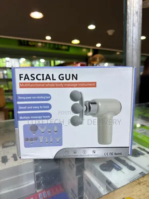 Fascial Massage Gun – Deep Tissue Percussion Massager With 9 Heads