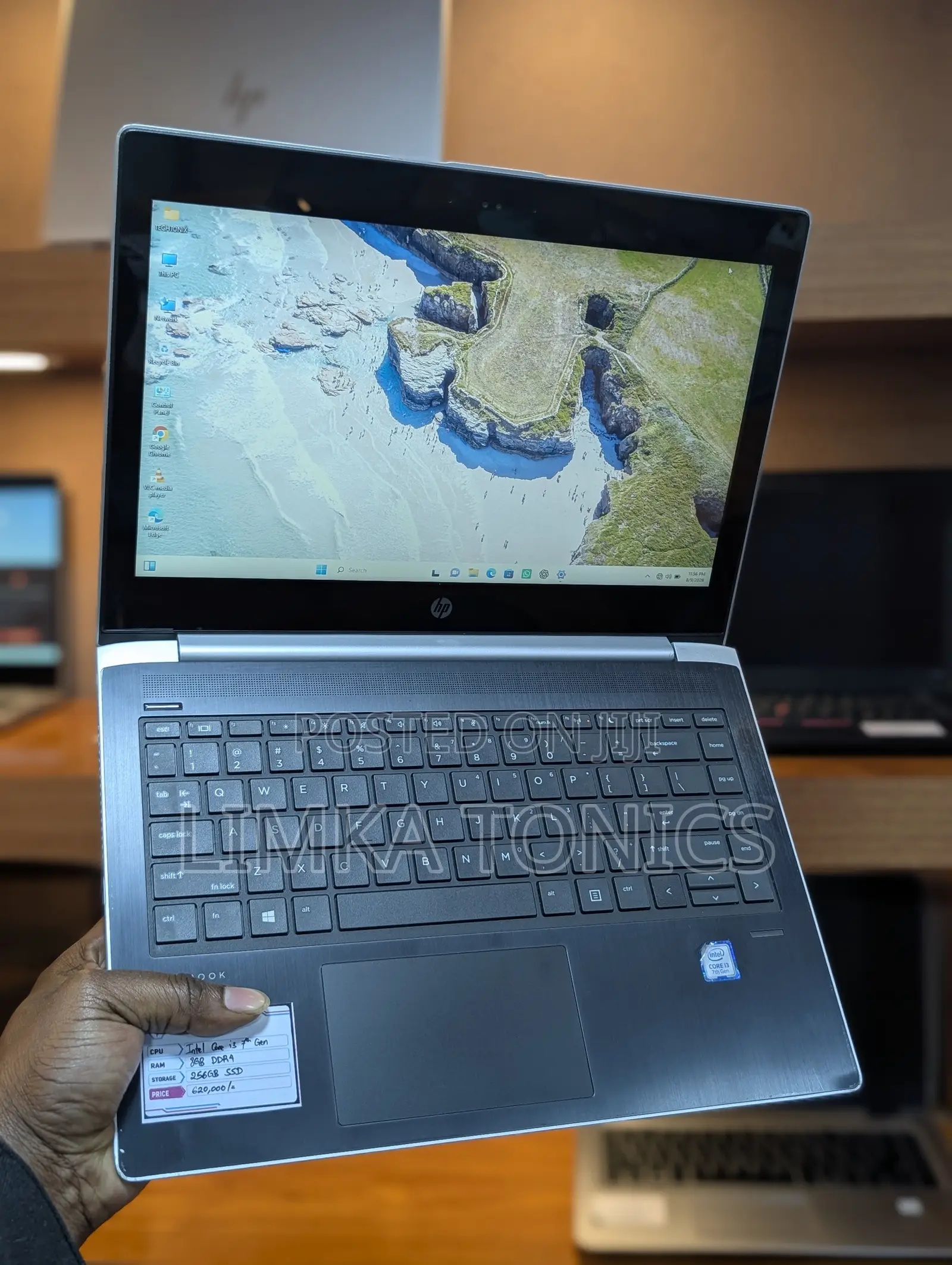 New Laptop HP ProBook 430 G5 8GB Intel Core i3 SSD 256GB
