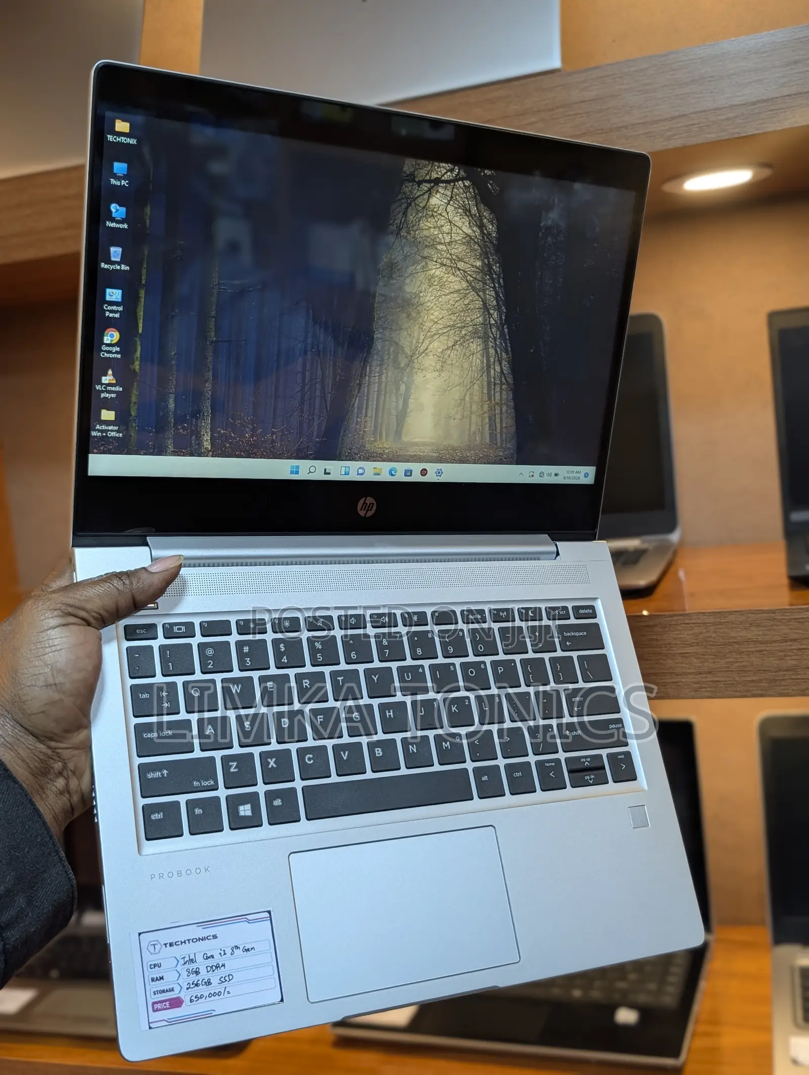 New Laptop HP ProBook 430 G6 8GB Intel Core i3 SSD 256GB