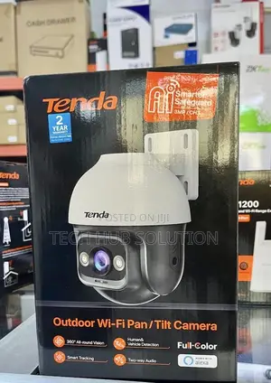 Tenda Outdoor WiFi Tilt Camera – Smart Security Camera