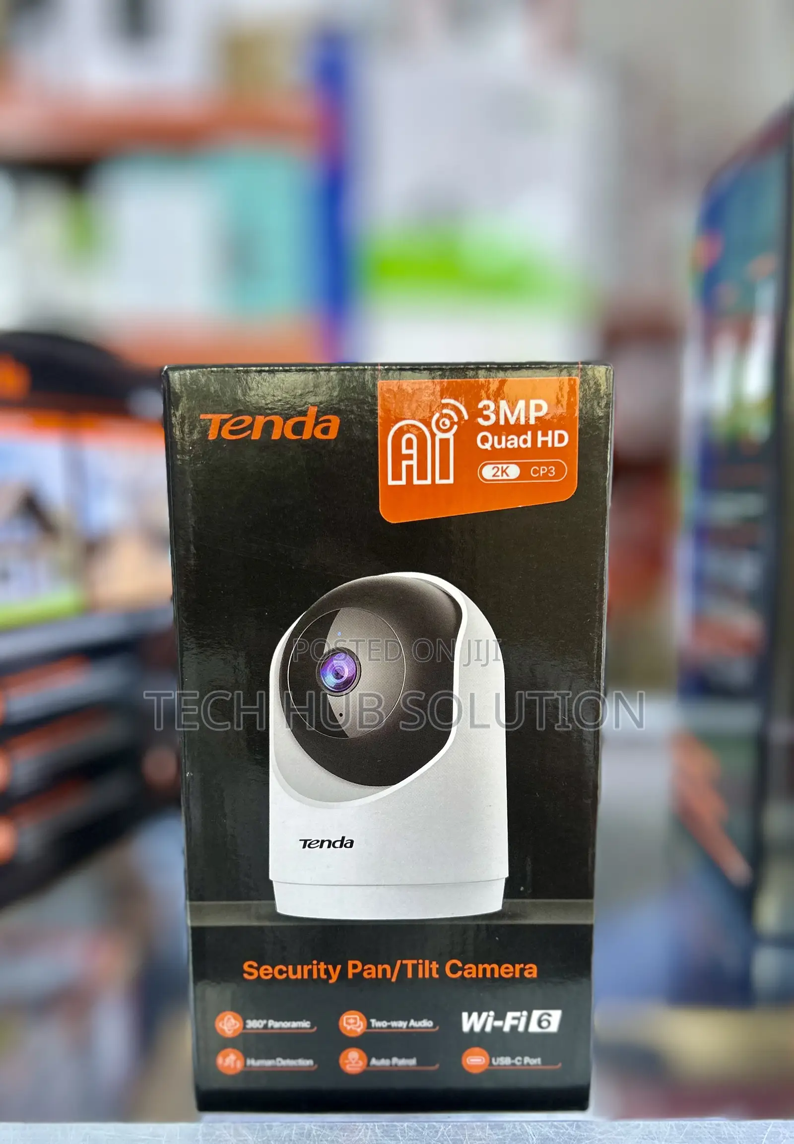 Tenda Security Tilt Camera – WiFi CCTV Camera