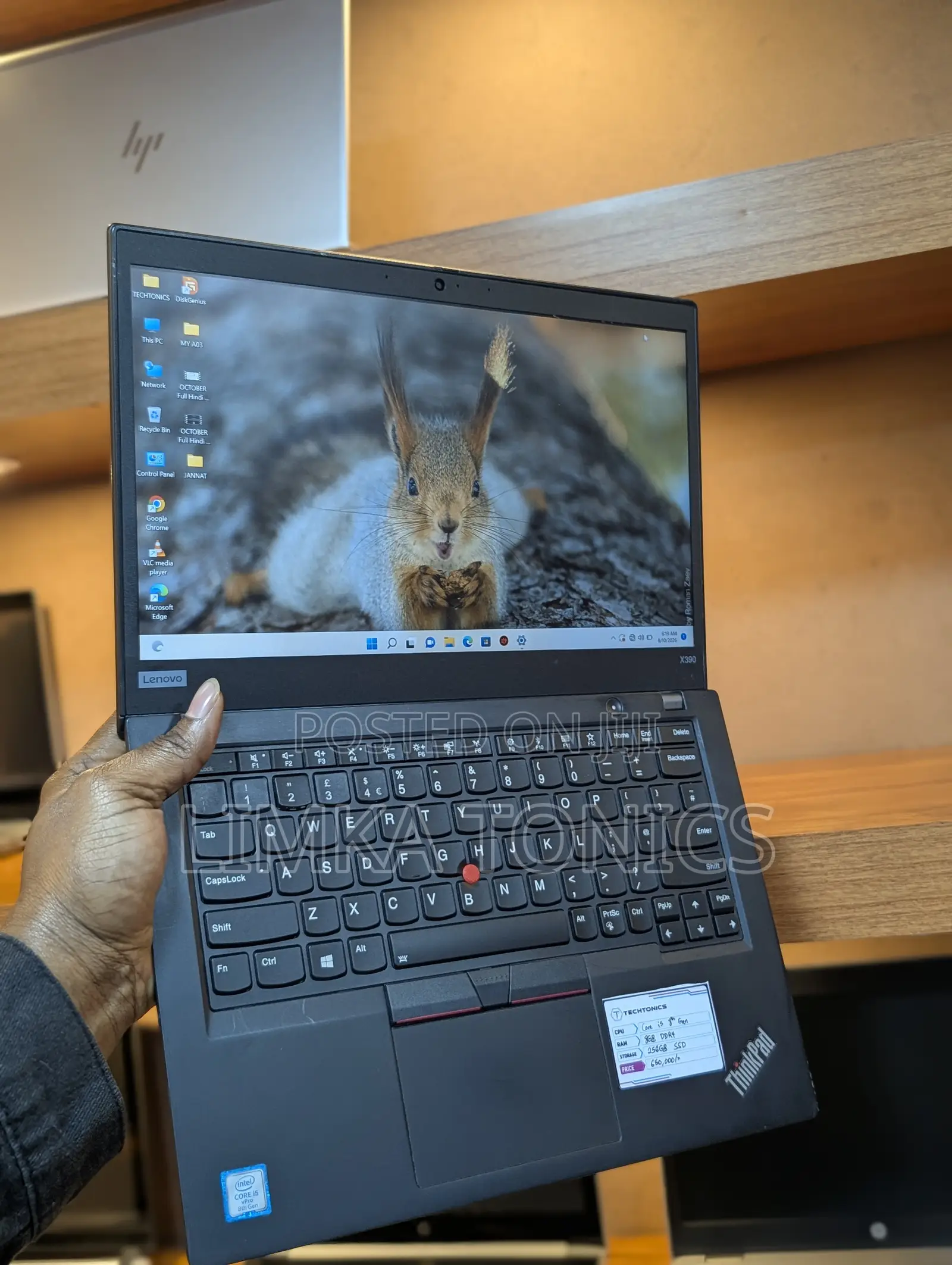 Laptop Lenovo ThinkPad X390 8GB Intel Core i5 SSD 256GB