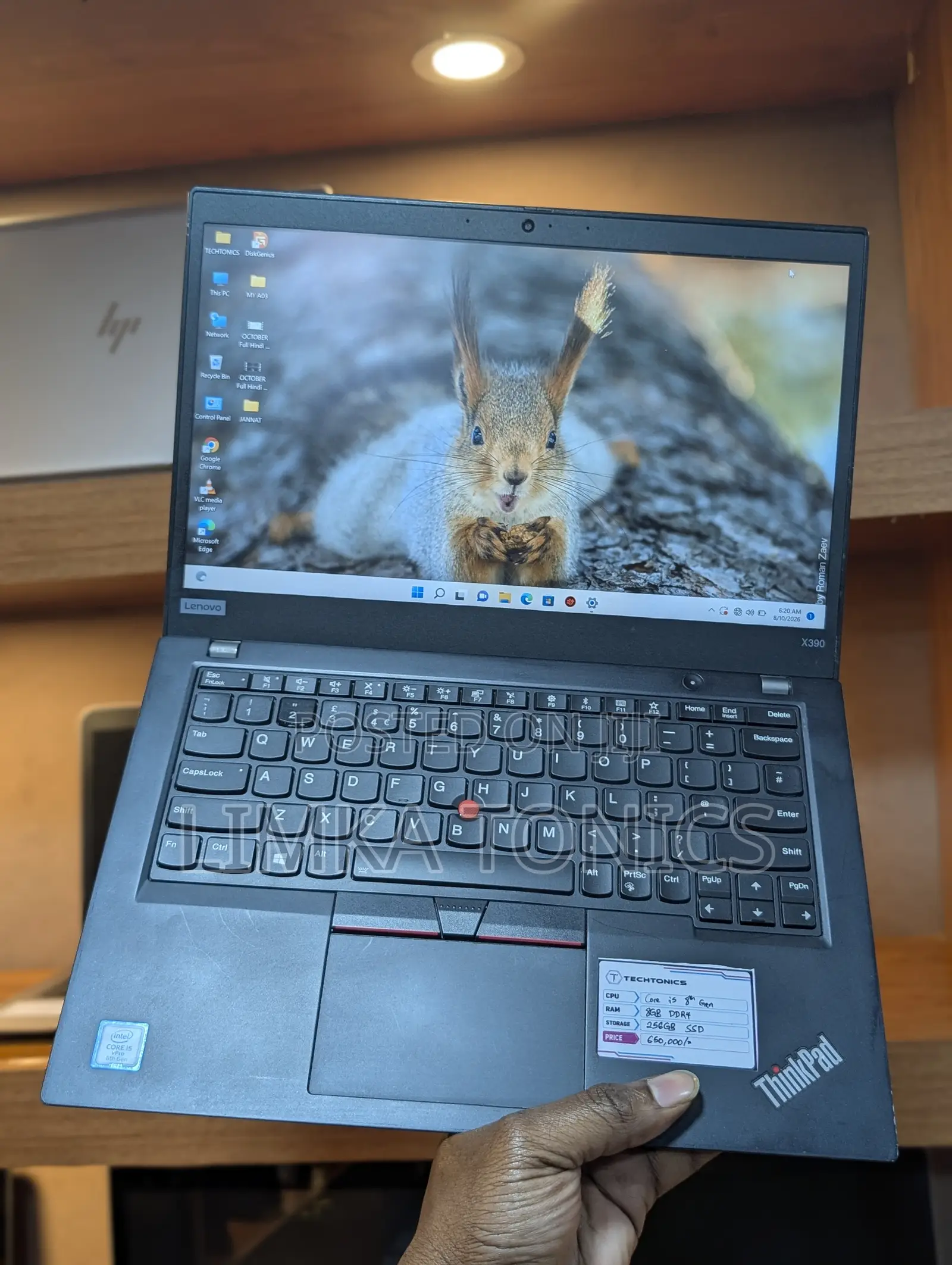Laptop Lenovo ThinkPad X390 8GB Intel Core i5 SSD 256GB
