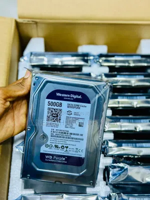 Wd Purple 500gb Surveillance Hard Drive – Sata HDD for CCTV DVR NVR
