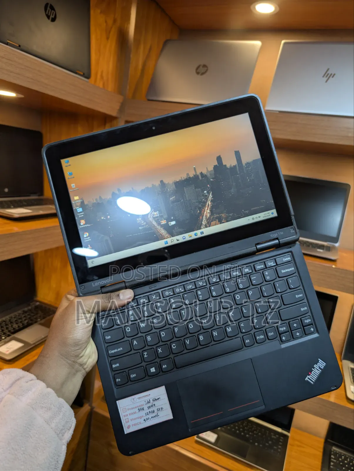 New Laptop Lenovo ThinkPad 11e 8GB Intel Celeron SSD 128GB