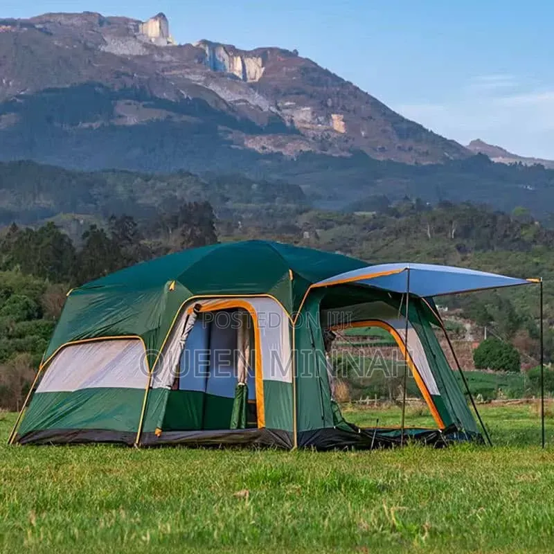 Large Multi-Room Family Camping Tent 12 People