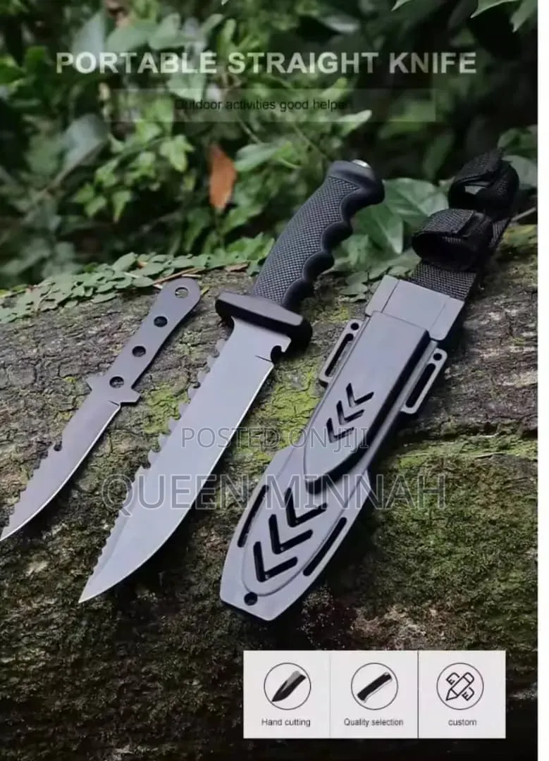 A Tactical Survival Knife Set