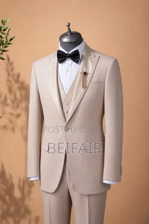 Elegant Khaki Taxedo