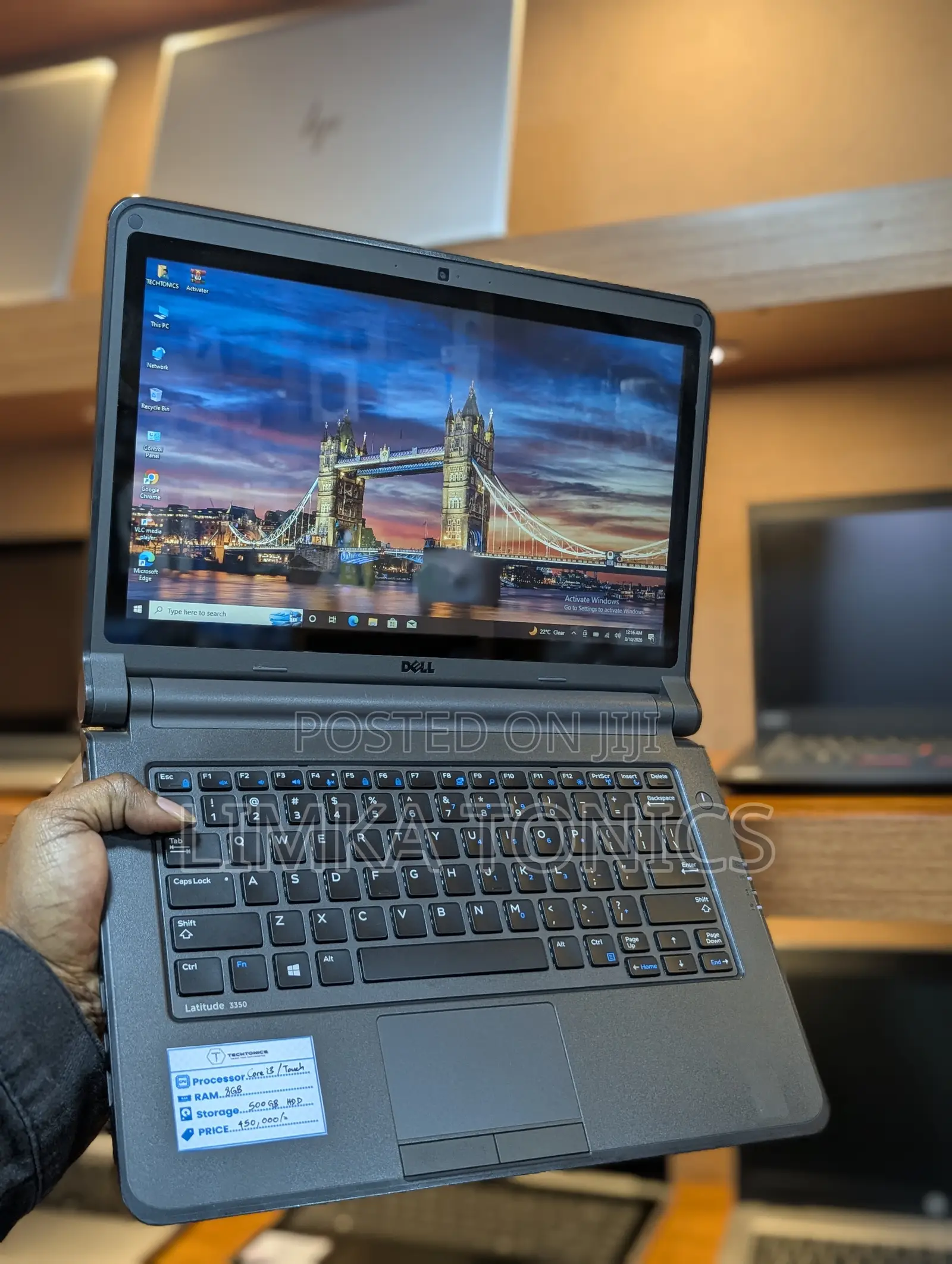 New Laptop Dell Latitude 3350 8GB Intel Core i3 HDD 500GB