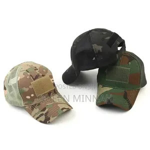 A Tactical Camouflage Baseball Cap/Operator Hat