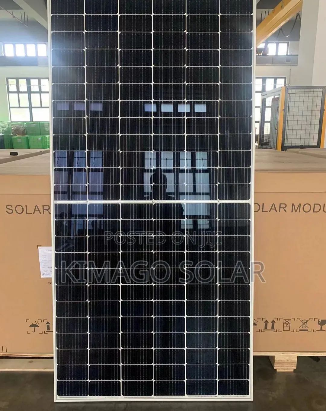Solar Module 650w Bifacial Inazalisha Umeme Pande Zote Mbili